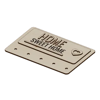 Home Sweet Home Key Holder