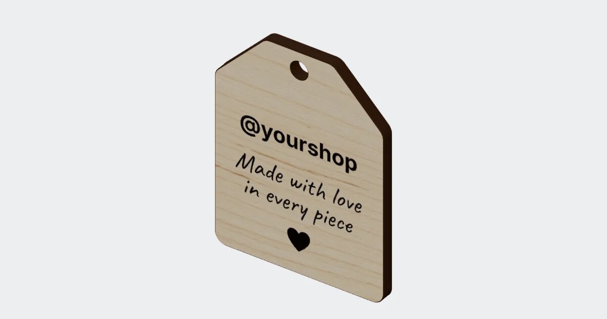 Two-Sided QR Tag